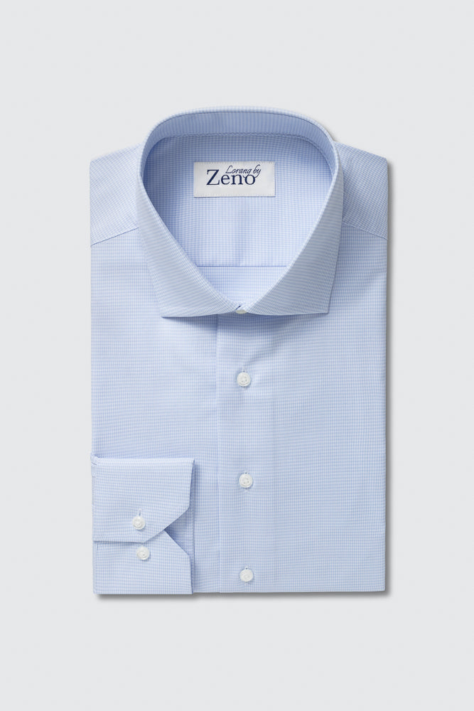 Jasper Houndstooth Skjorte Slim