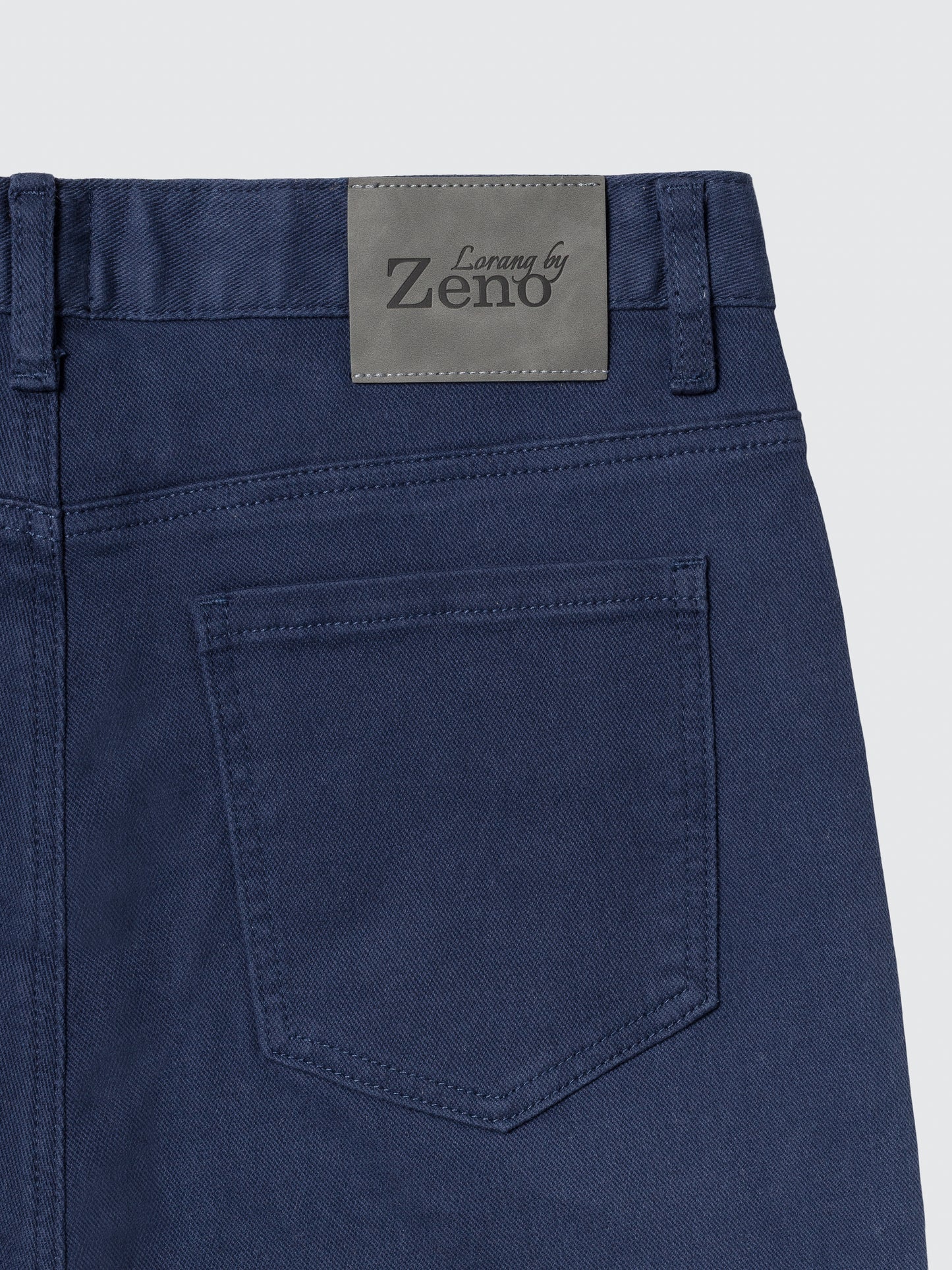 Navy Bukse 5-pocket Stretch