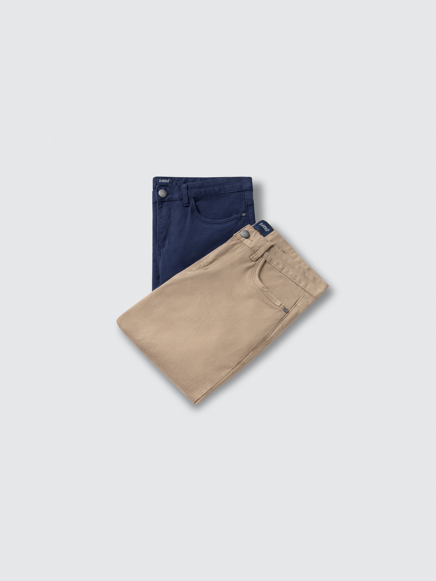 Navy Bukse 5-pocket Stretch