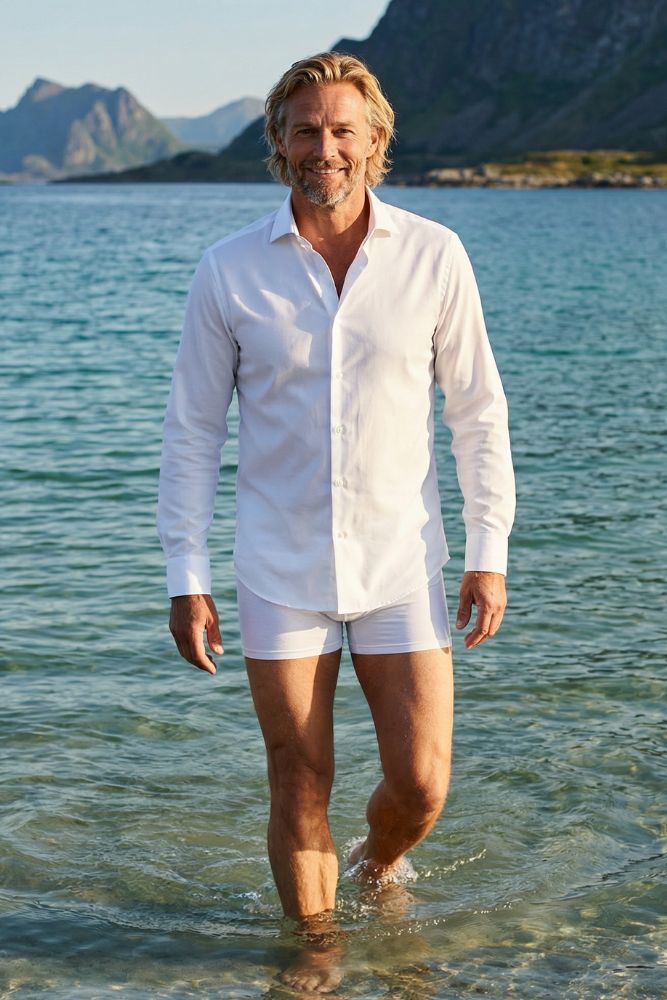 Classic 2ply Hvit Slim