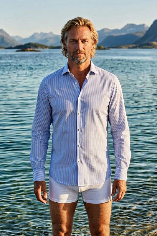 Regina Striper Skjorte Regular