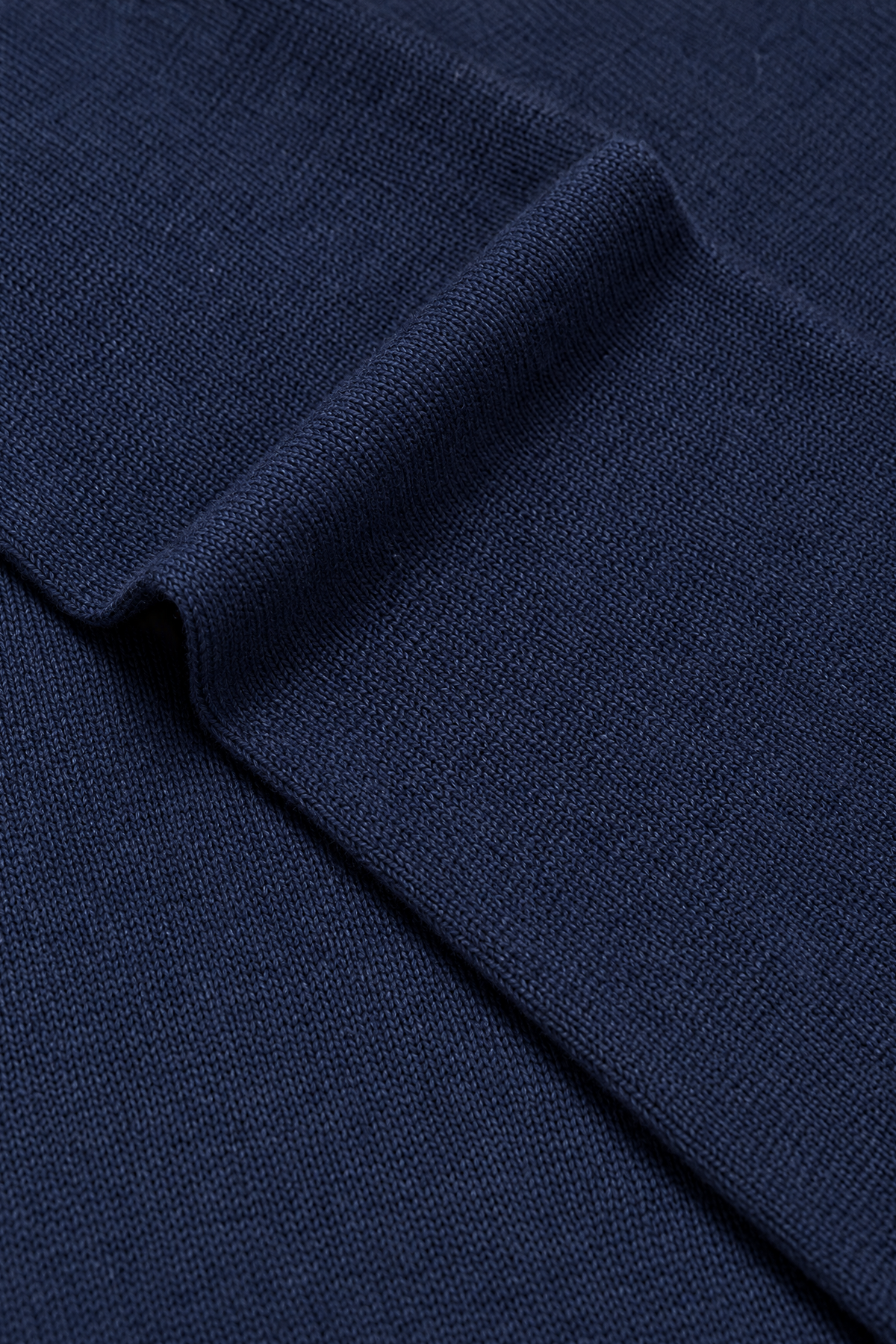 Merino Navy V-hals Genser