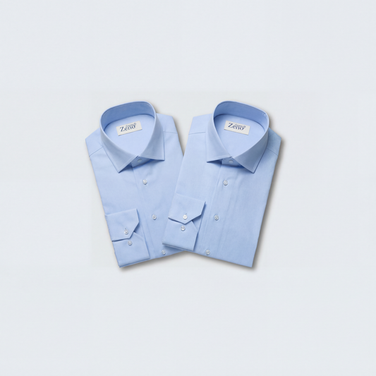 2pk: Classic 2ply Lys Blå Slim