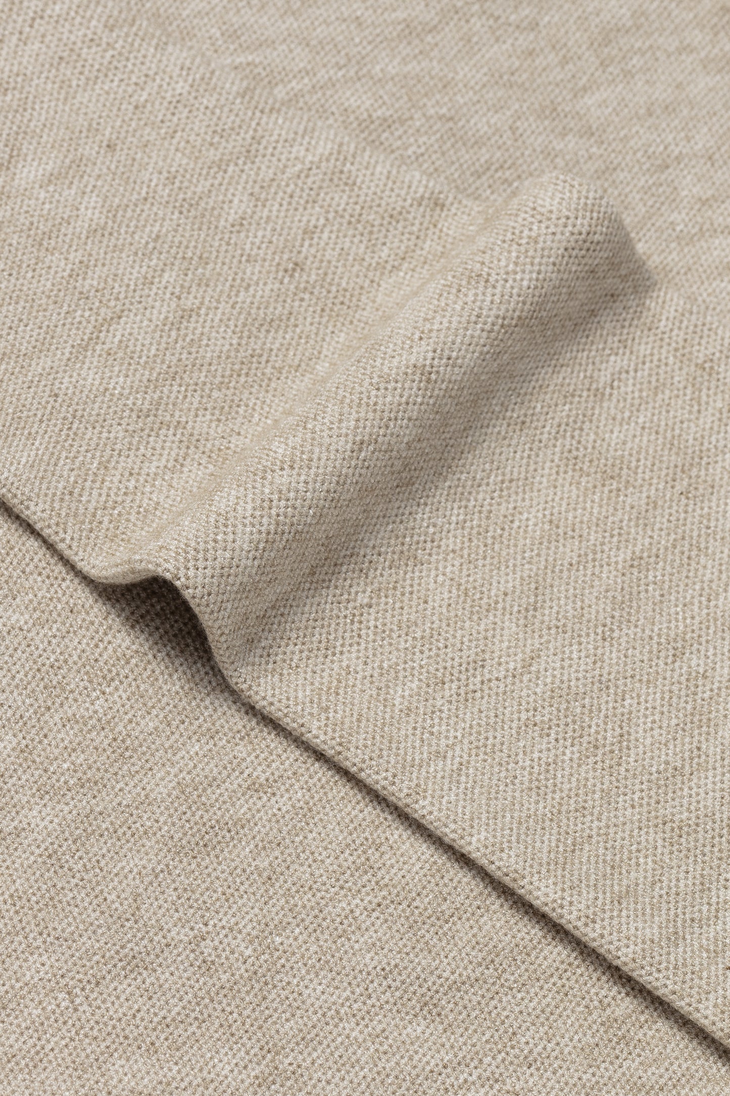 Soft Cotton Sand Genser Zip