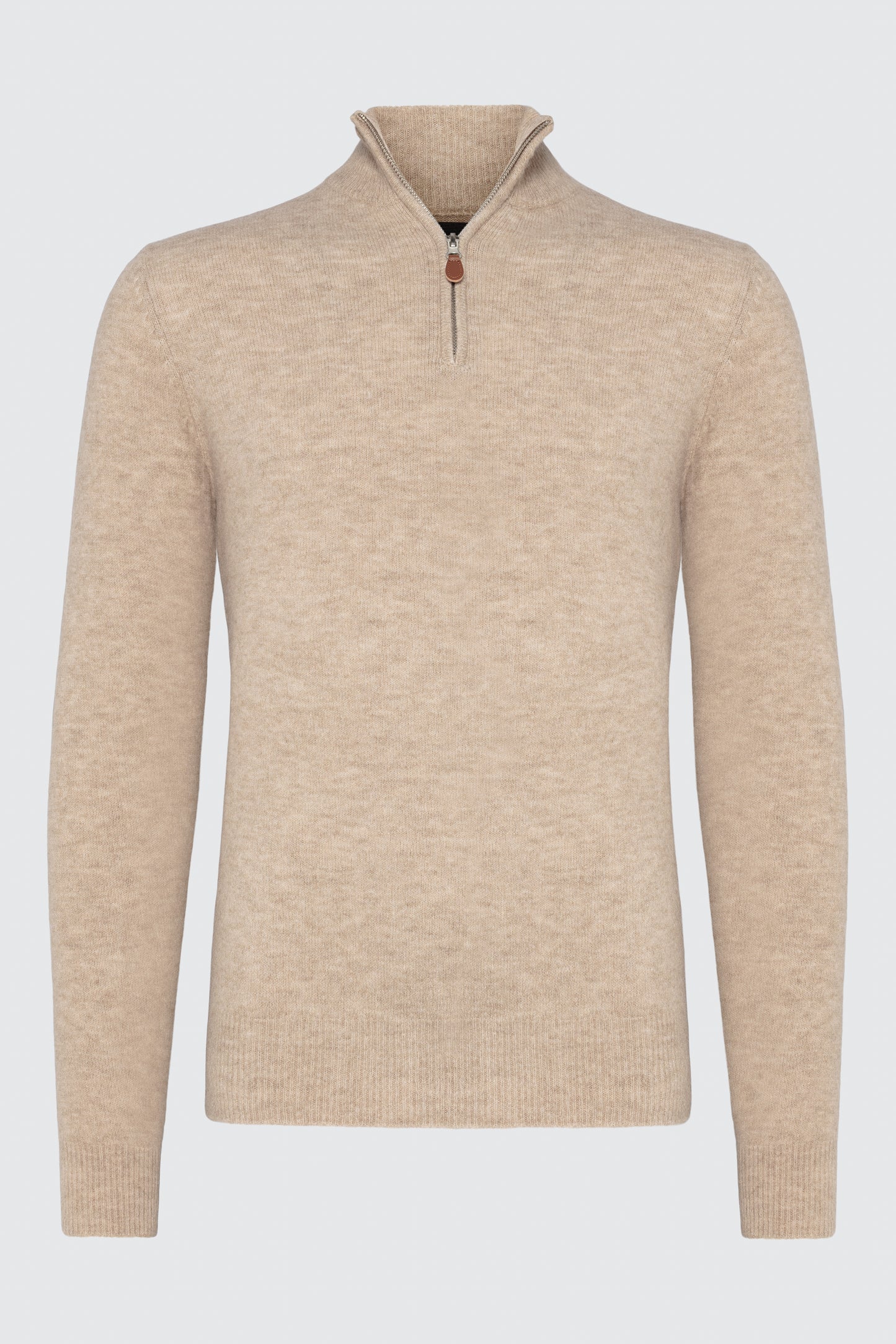 Kasjmir Genser Sand Zip