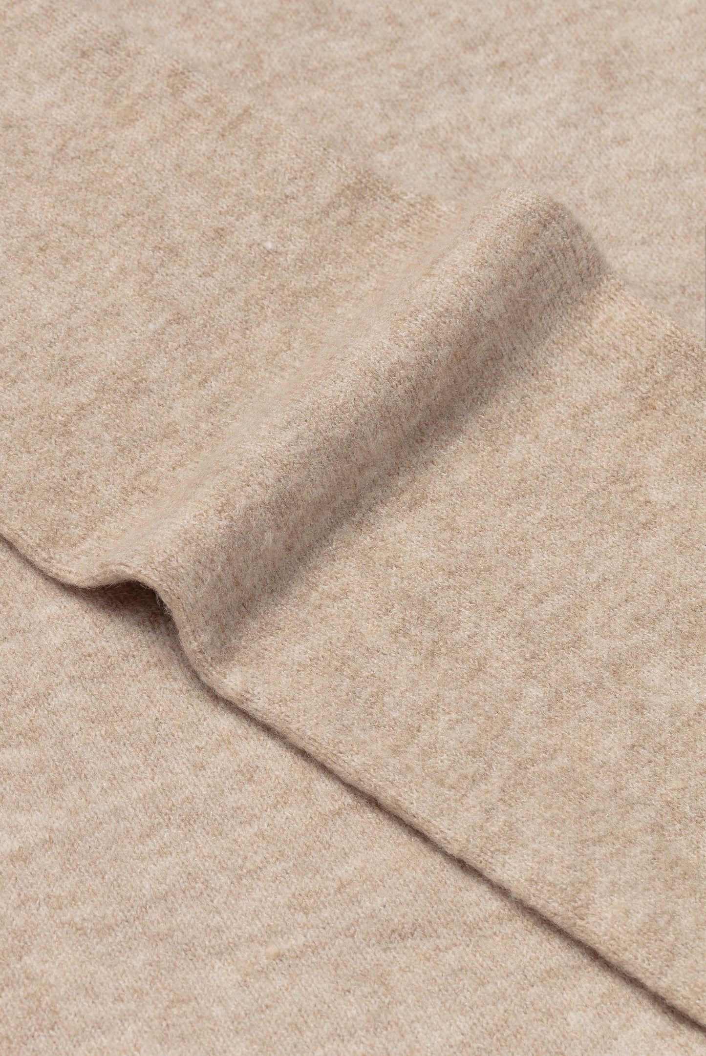 Kasjmir Genser Sand Zip