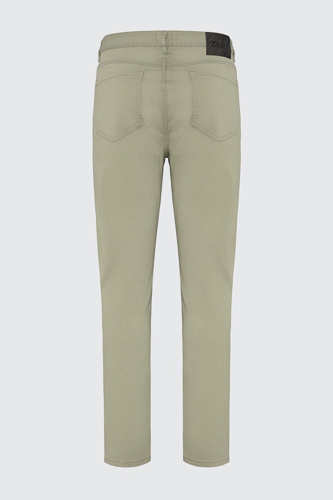 Kaki Bukse 5-pocket Stretch