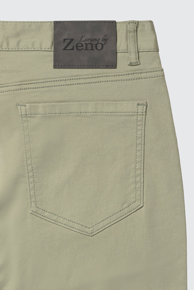 Kaki Bukse 5-pocket Stretch