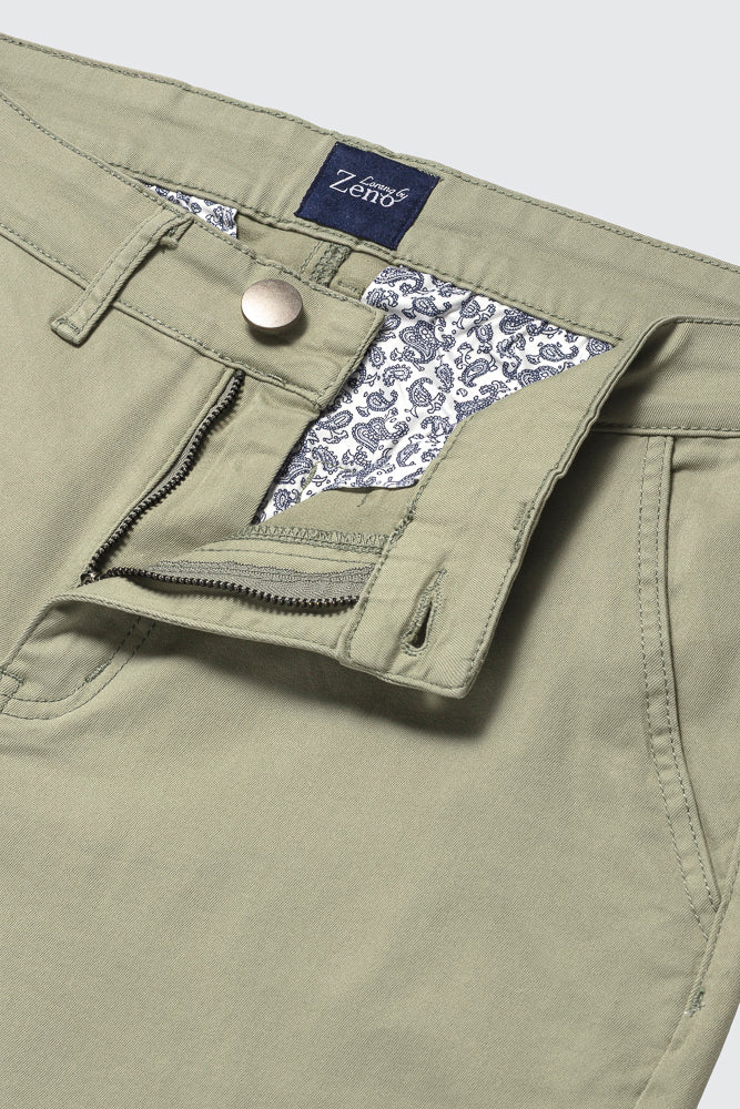 Chinos Shorts Stretch Kaki
