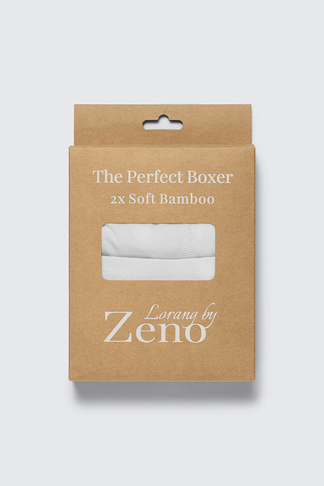 2-pk Boxer Hvit