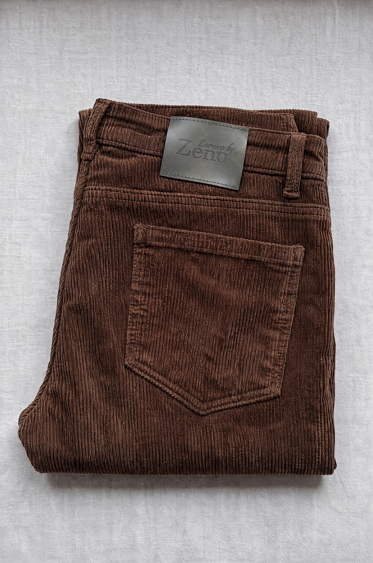 Cord Bukse Cognac