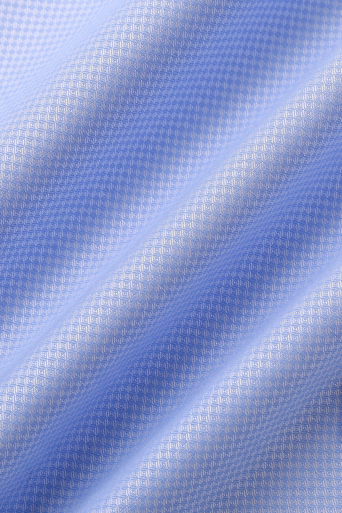 Tile Light Blue 2ply Skjorte Regular