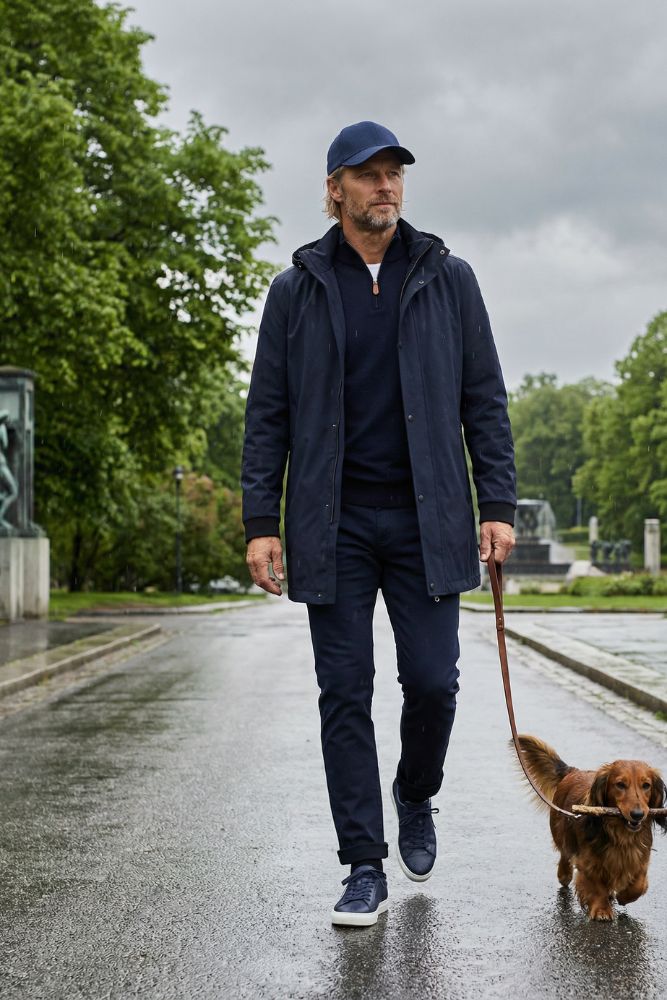 The Perfect Rain Coat Blå