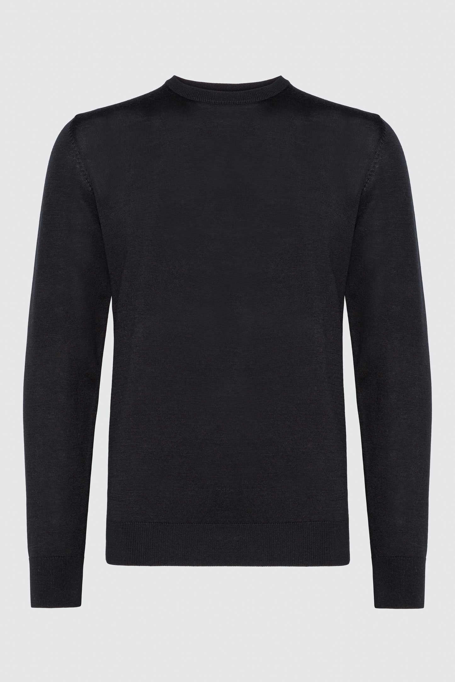Merino Genser Navy Rund