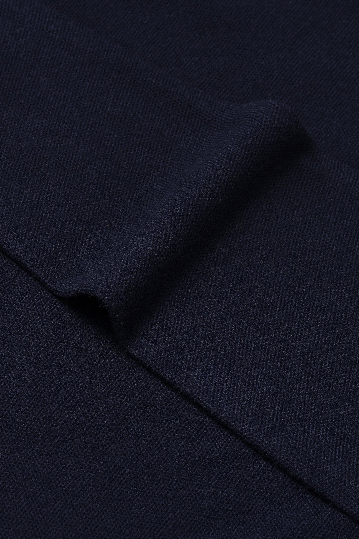 Soft Cotton Navy Genser Zip