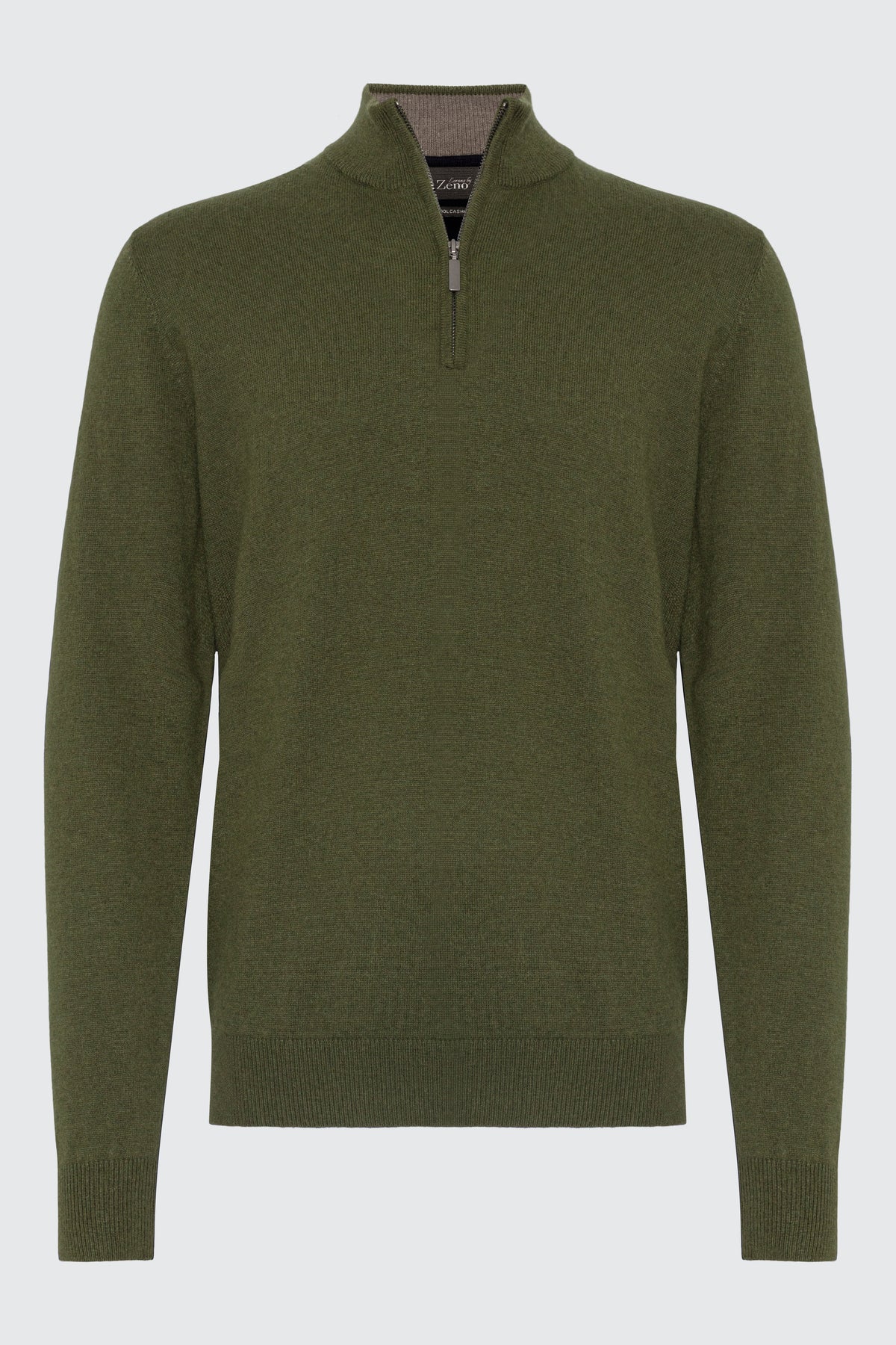 Kasjmir Genser Forest Halfzip