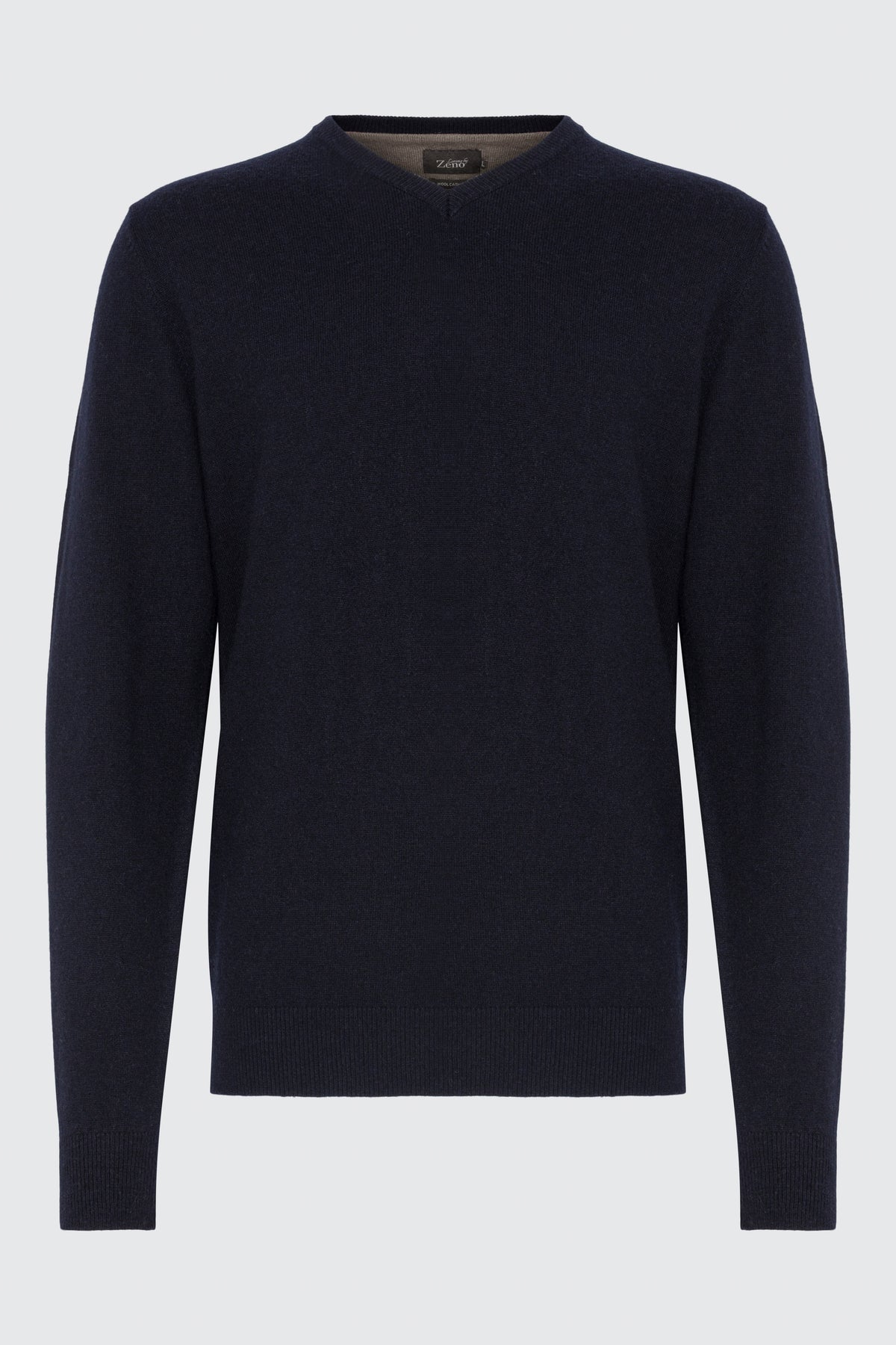 Kasjmir Genser Navy V-hals
