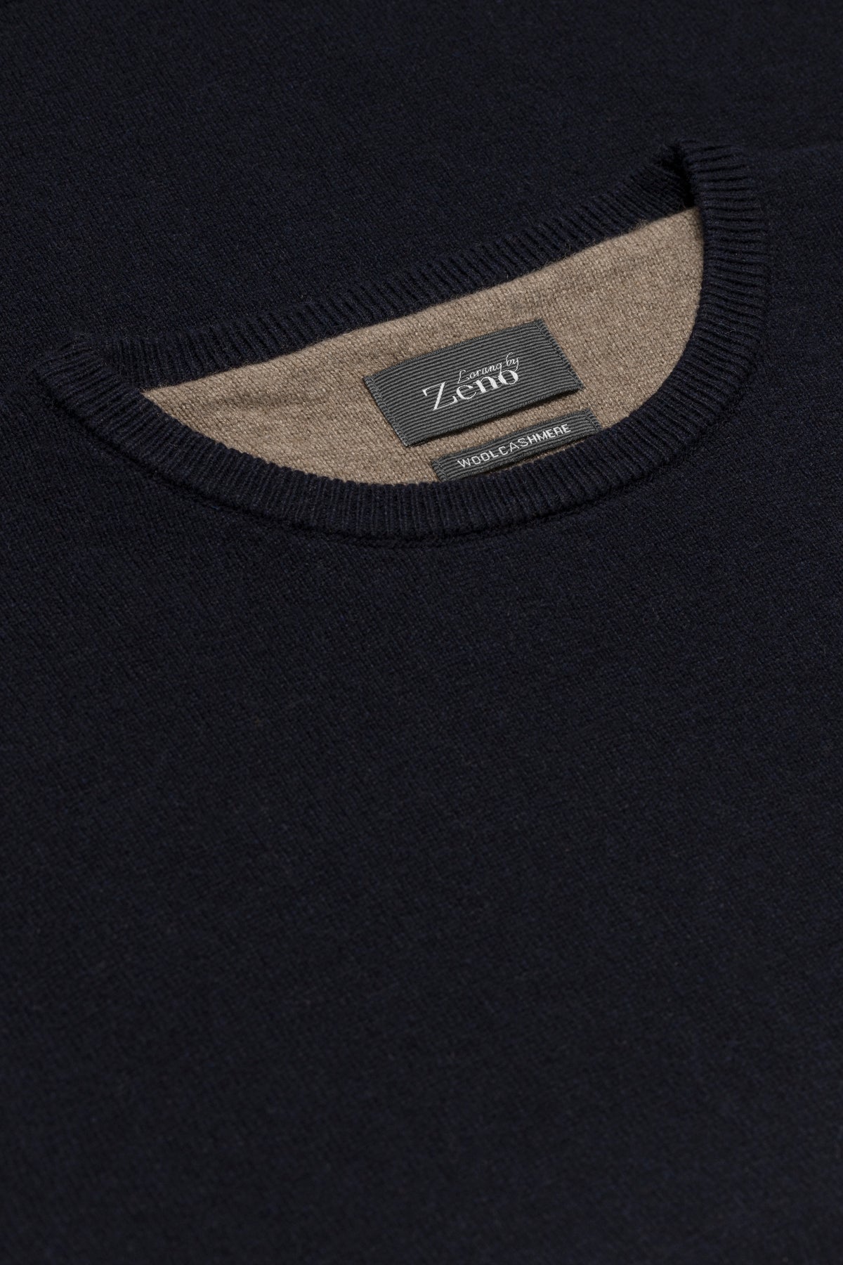 Kasjmir Genser Navy Crew