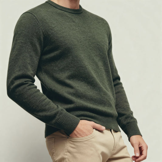 Merino Genser Moss Rund